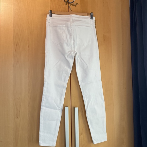 J. Crew 8” Toothpick Jean in White size 28 - Picture 8 of 9